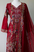 Noors Sajni | Embroidered Chiffon Salwar Kameez