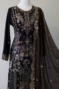 Noors Sajni | Embroidered Chiffon Salwar Kameez |