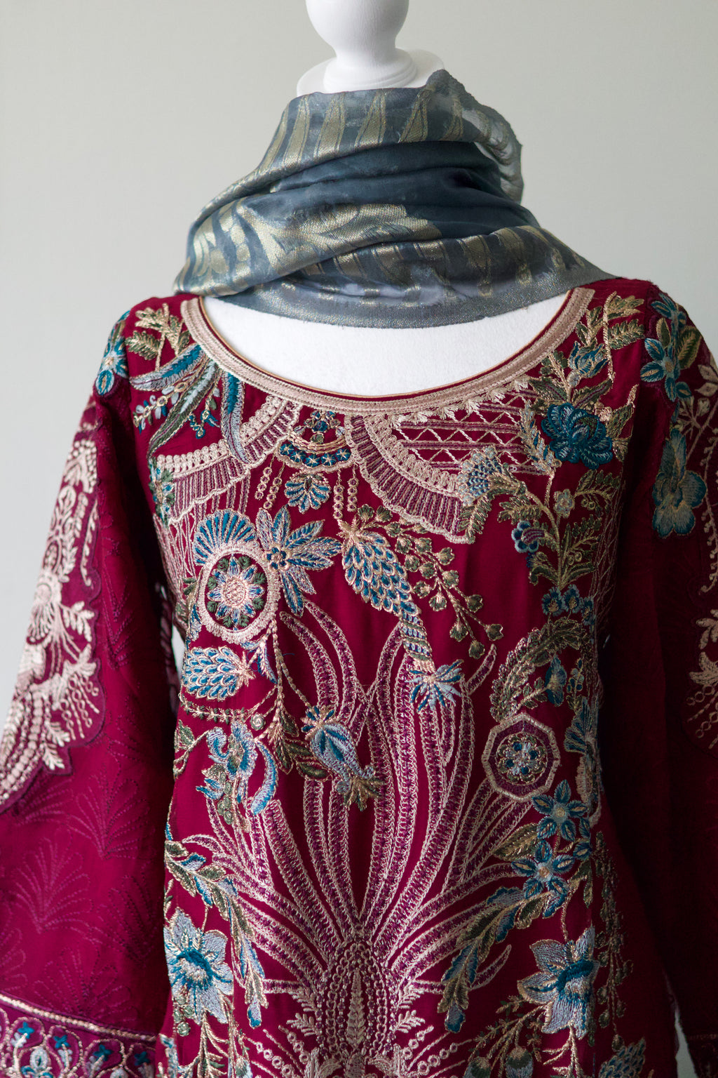 Noors Sajni | Embroidered Chiffon Salwar Kameez I
